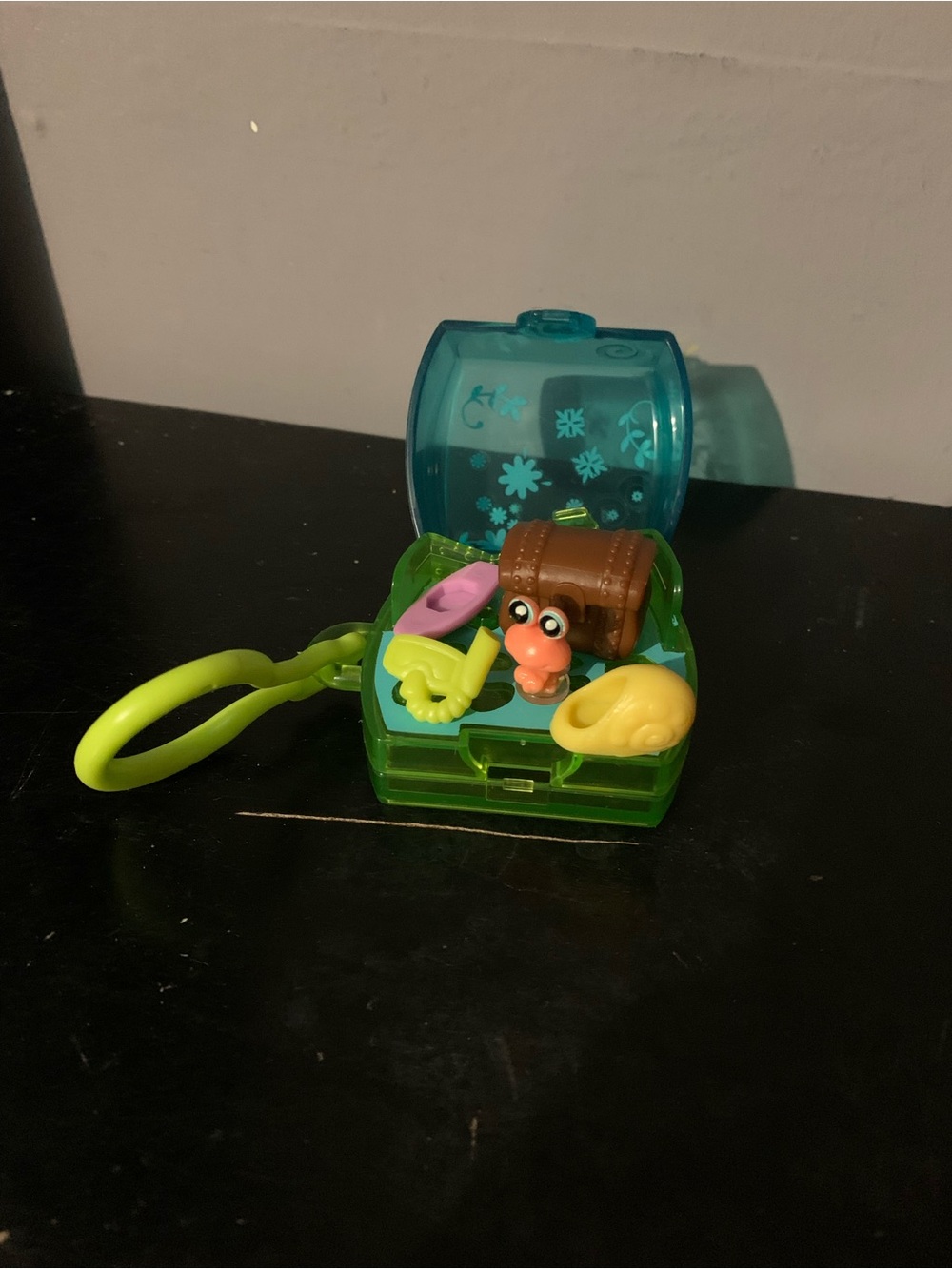 Littlest Pet Shop Teeniest Tiniest Orange Hermit Crab Keychain Teensies